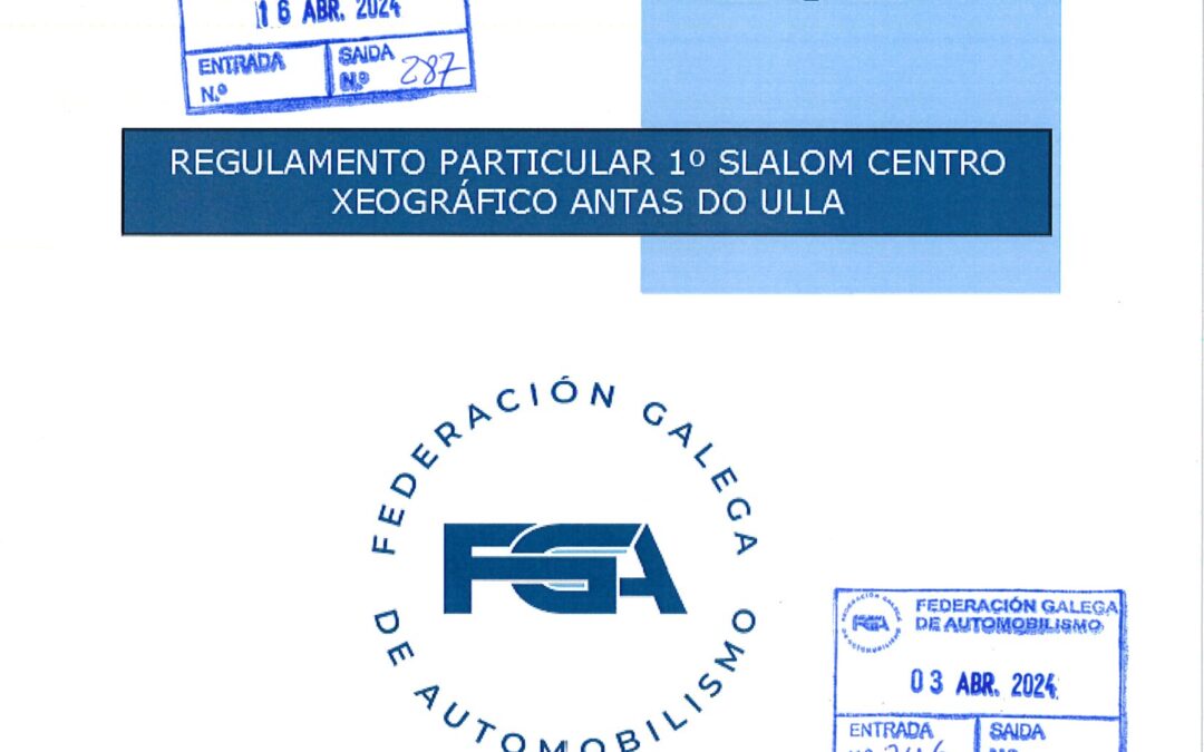 Slalom Centro Xeográfico Antas de Ulla 2024