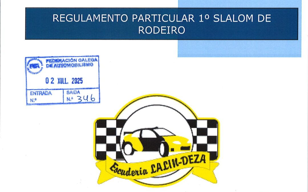 Slalom de Rodeiro 2025