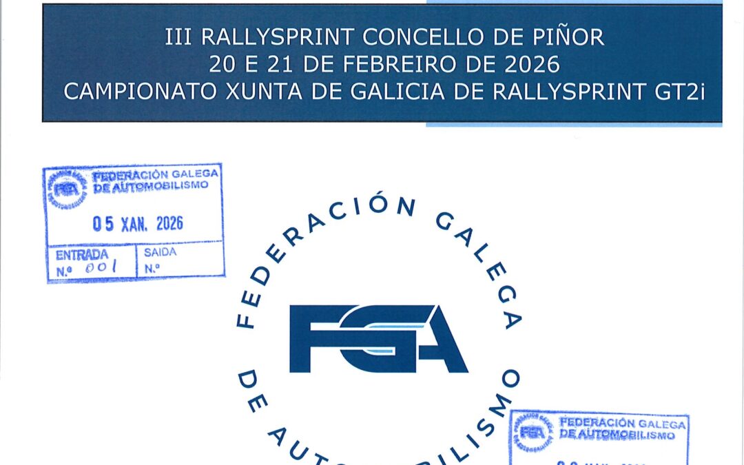 Rallysprint de Piñor 2026