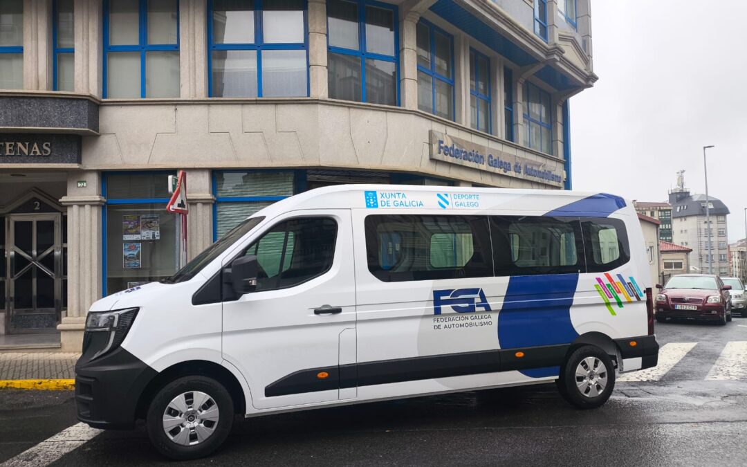 NOVO FURGÓN OFICINA DA FEDERACIÓN GALEGA DE AUTOMOBILISMO