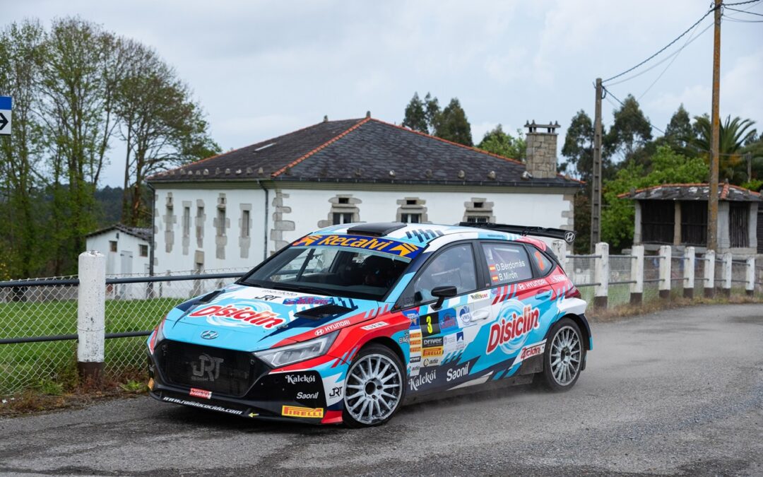 BERDOMÁS DEFENDE O LIDERADO DO GALEGO DE RALLYES NO MARIÑA LUCENSE