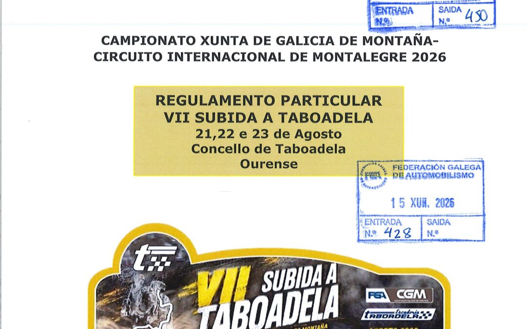 Subida a Taboadela 2026