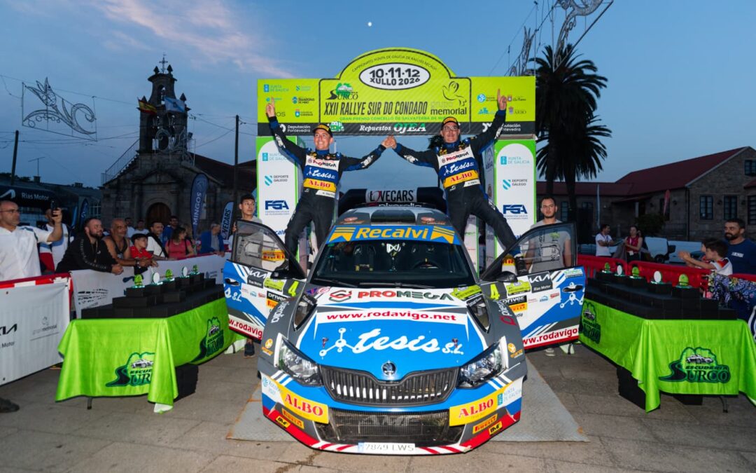 MEIRA E MARTÍNEZ VENCEN O RALLY SUR DO CONDADO