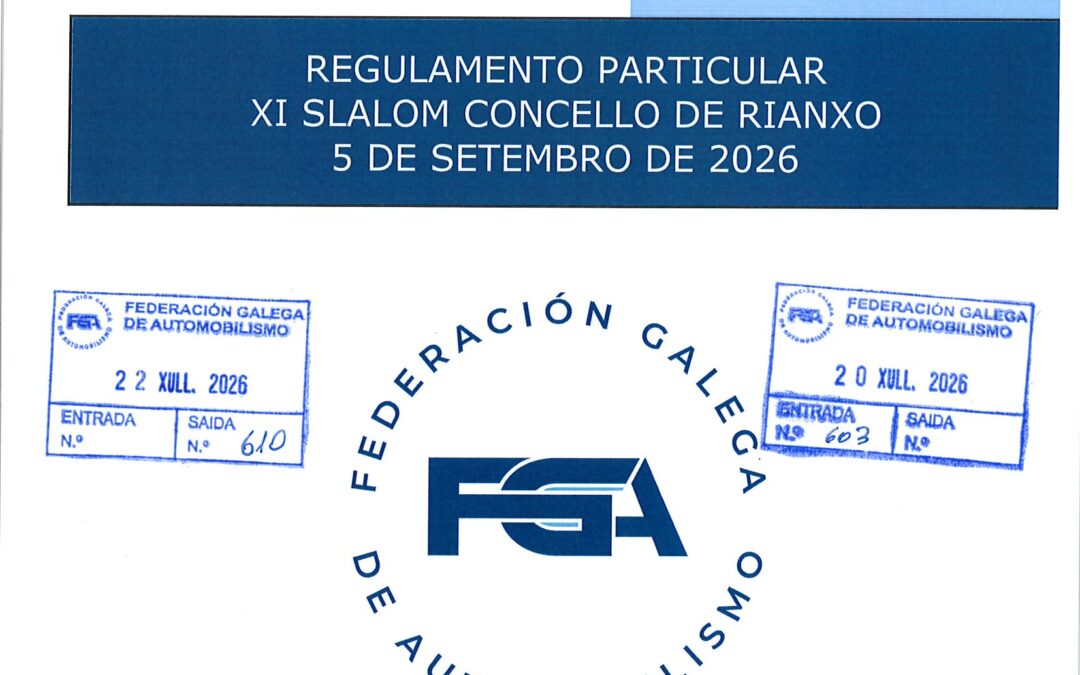 Slalom de Rianxo 2026