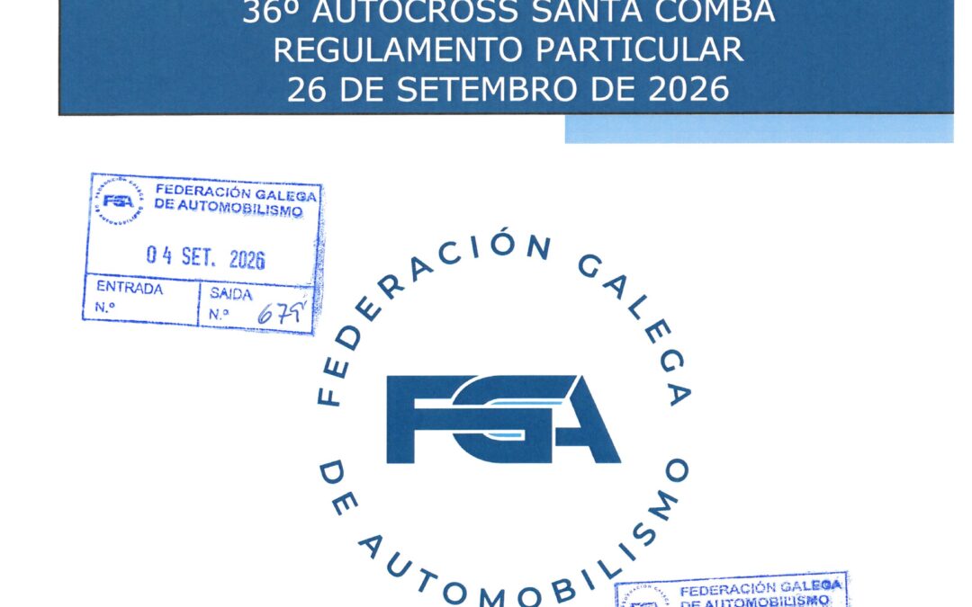 Autocross de Santa Comba 2026