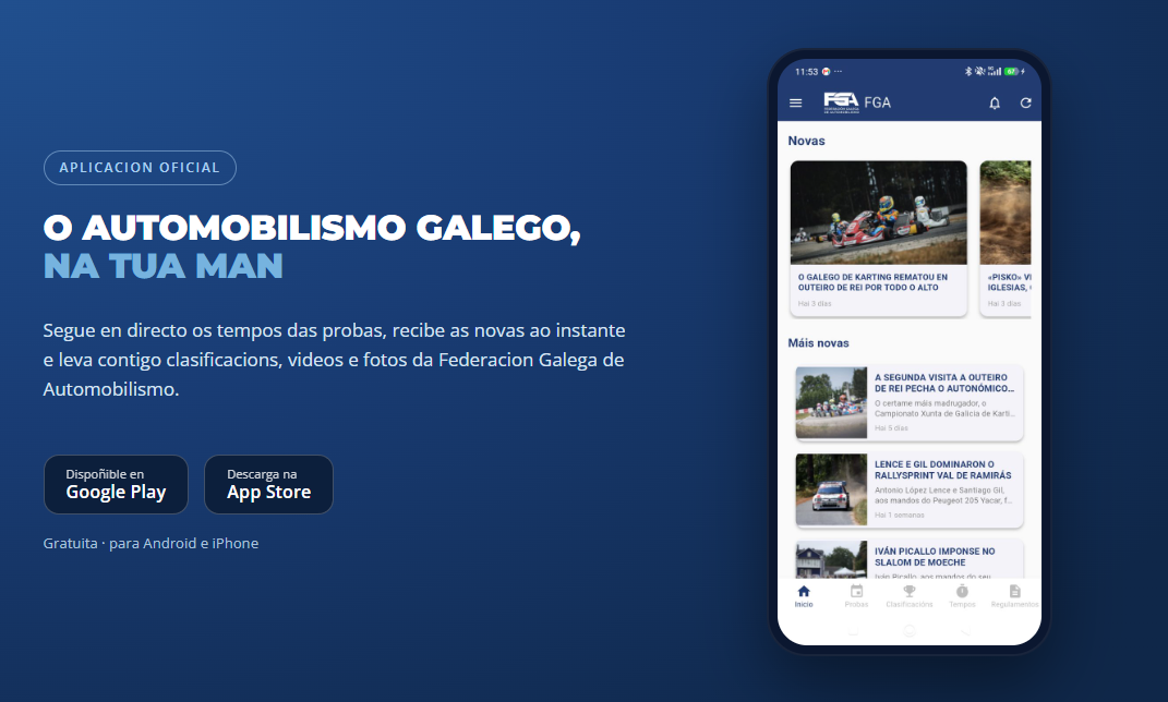 A FGA PRESENTA A SÚA NOVA APP PARA IOS E ANDROID E OUTRAS NOVIDADES